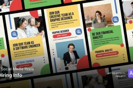 Social Media Reels - Hiring Info After Effects Template 48810955