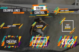Colorful Line Titles & Lower Thirds 2 42898822