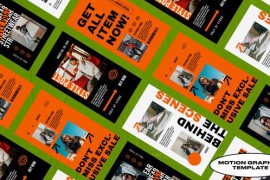 Destine Modern Social Media Stories | Mogrt 49616345
