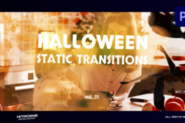 Halloween Transitions Vol. 01 for Premiere Pro 48475313