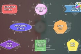 Creative Titles for FCPX 50930349