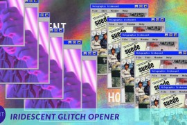 Iridescent Holographic Glitch Opener 44214742