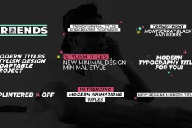 Modern Titles | Final Cut Pro 50798825