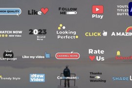 Youtube Titles Buttons for After Effects 44677021