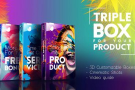 Triple Box Set for Your Digital Product 51119002