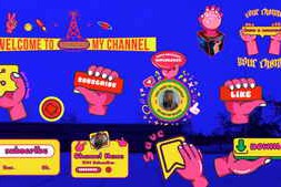 Free Download:Youtube Assets Vector 62575480