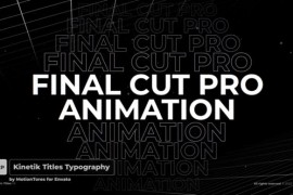 Kinetic Titles \ FCPX 44119953