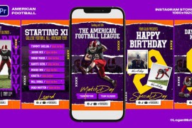 American Football | MOGRT File 46060267