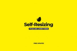 Self-Resizing & Underlined Titles 23270234