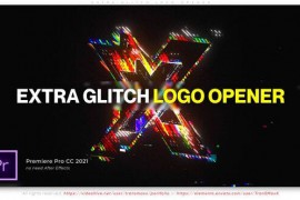 Extra Glitch Logo Opener 52794297