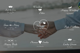 Elegant Wedding Titles for DaVinci Resolve 47518274