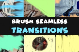 Seamless Brush Transitions | Premiere Pro MOGRT 50027161