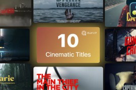 Cinematic Titles for DaVinci Resolve Vol. 01 48596401