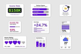 Free Download:Infographic Widgets Template 58793264