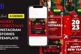 Merry Christmas Instagram Post | MOGRT 42273387