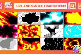 Fire And Smoke Transitions | FCPX 24303589