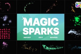 Christmas Magic Sparks | FCPX 42368868