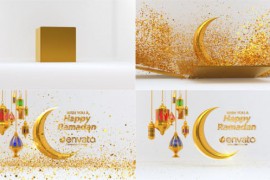 Ramadan logo intro and Reveal 44444736