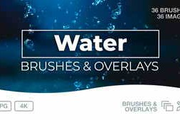 Free Download:Rikard Rodin – Water Photoshop Brushes