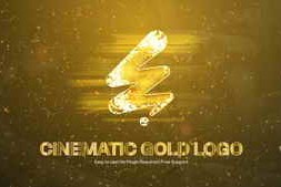 Free Download:Cinematic Gold Logo Reveal 59289680