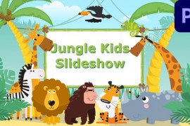 Jungle Kids Slideshow MOGRT 43145386