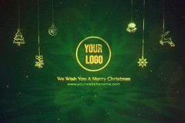 Christmas Logo Mogrt 49372798