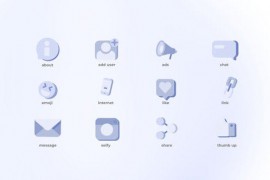 Social Media - Flat Icons 49204231