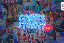 Comics Instagram Vertical Stories V.3 - MOGRT 44559569