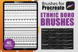 Procreate – Ethnic Boho Strokes
