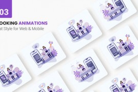 Cooking Character Animation - Flat Concept 46248325