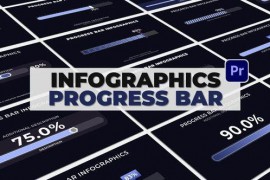 Infographics Progress Bars MOGRT 52009561