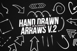 Hand Drawn Arrows v.2 | Premiere Pro 49509951