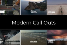 Modern Call Outs | FCPX & Apple Motion 33962159