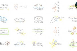 Colorful Sketch Titles | DaVinci Resolve 48414811