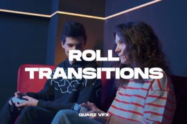 Essential Roll Transitions for DaVinci Resolve 43337649