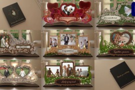 Wedding Album Pop Up Book for Premiere Pro 46835739