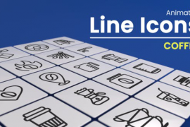 50 Animated Coffee Line Icons 48563467