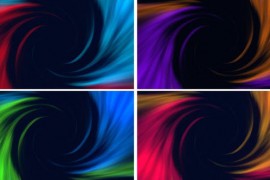 Abstract Twirl Background Pack 49964786