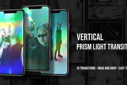 Free Download:Vertical Prism Light Transitions 63602826