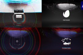 Dark Glitch Logo for After Effects 47564980