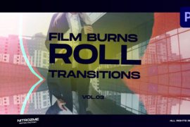 Film Burns Roll Transitions Vol. 03 for Premiere Pro 48174570