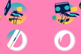 Summer 80s Logo for DaVinci Resolve 52373822