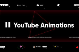 11 Useful YouTube Animations | After Effects 46404981