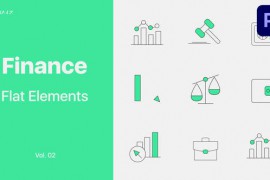Finance Icons for Premiere Pro Vol. 02 47502384