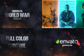 Cinematic World War Trailer for DaVinci Resolve 47744195
