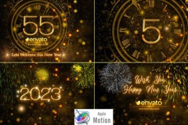 New Year Countdown 2023 - Apple Motion 29620696
