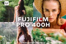 10 Fuji Pro 400H Lightroom Presets – Analog LR Preset – 35mm Film Stock Emulation