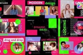 Youtube Collage Slides for FCPX 51221555