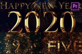 Explosions New Year Countdown 25283993