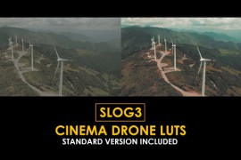 Slog3 Cinema Drone and Standard Color LUTs 51047489
